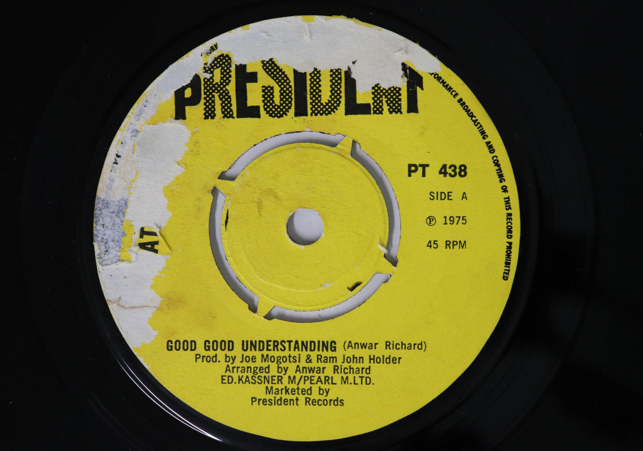 7inch Record MATATA Good Good Understanding Gimme Som PT438 PRESIDENT 1975 UK SoulFunk Used
7inch Record MATATA Good Good Understanding Gimme Som PT438 PRESIDENT 1975 UK SoulFunk Used