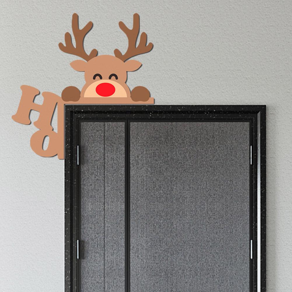 Christmas Door Topper Decor Top Door Frame Corner Sign Funny Door Sign Decor for Christmas Party Ornament
Christmas Door Topper Decor Top Door Frame Corner Sign Funny Door Sign Decor for Christmas Party Ornament