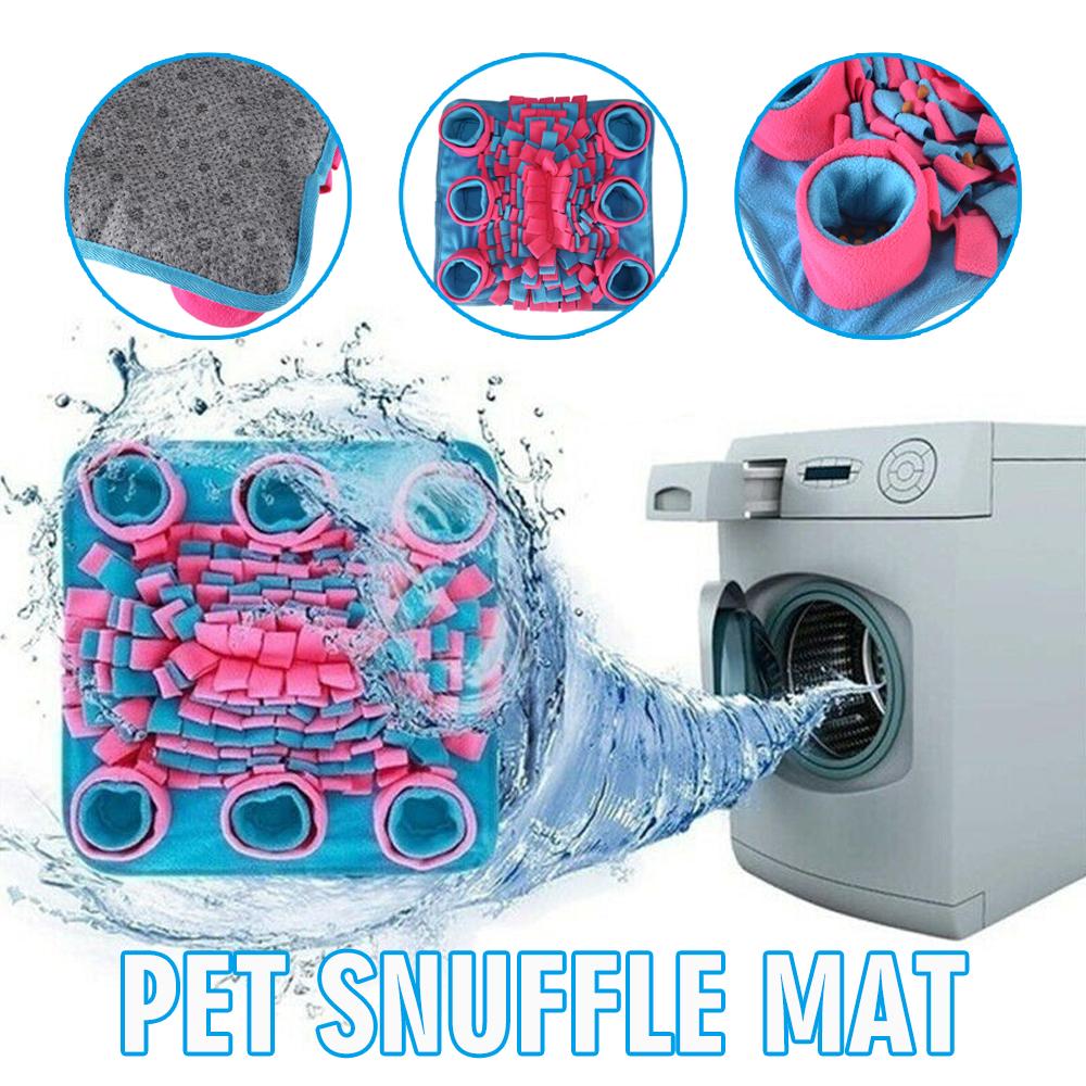 Интерактивный моющийся коврик для дрессировки домашних собак, сбора пищи, нюхательного коврика для щенка, медленного кормления
Интерактивный моющийся коврик для дрессировки домашних собак, сбора пищи, нюхательного коврика для щенка, медленного кормления
