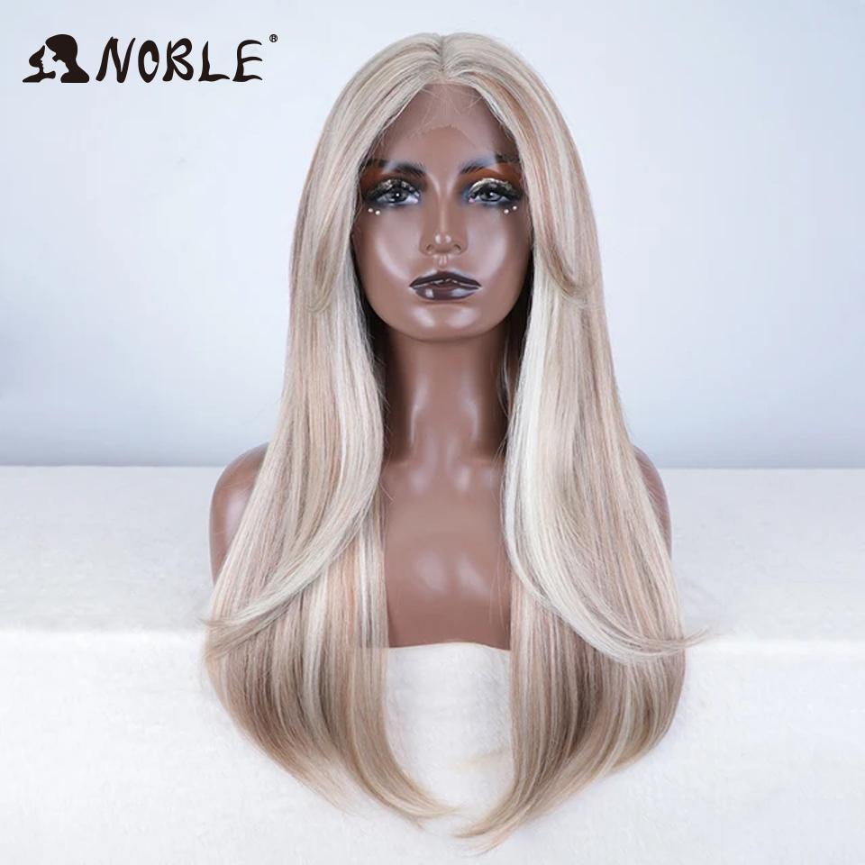 Noble Synthetic Lace Front Wig 26 Straight Ombre lace Cosplay Wig Lace Part Wig Blonde Wigs For Women Wig synthetic Lace Wig (as the picture,130%&26inches&Lace Topline)
Noble Synthetic Lace Front Wig 26 Straight Ombre lace Cosplay Wig Lace Part Wig Blonde Wigs For Women Wig synthetic Lace Wig (as the picture,130%&26inches&Lace Topline)