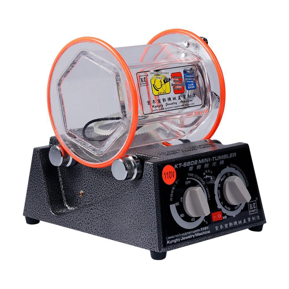 KT6808 Tumbler Jewelry Polisher for Gold & Silver Cleaning
KT6808 Tumbler Jewelry Polisher for Gold & Silver Cleaning