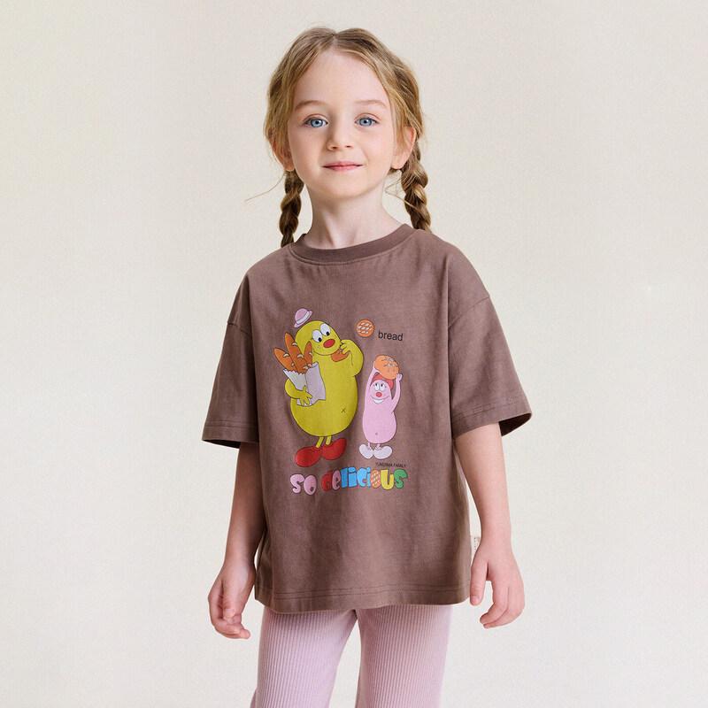 Girl s Cartoon Print Cotton Short Sleeve T-Shirt 110
Girl s Cartoon Print Cotton Short Sleeve T-Shirt 110