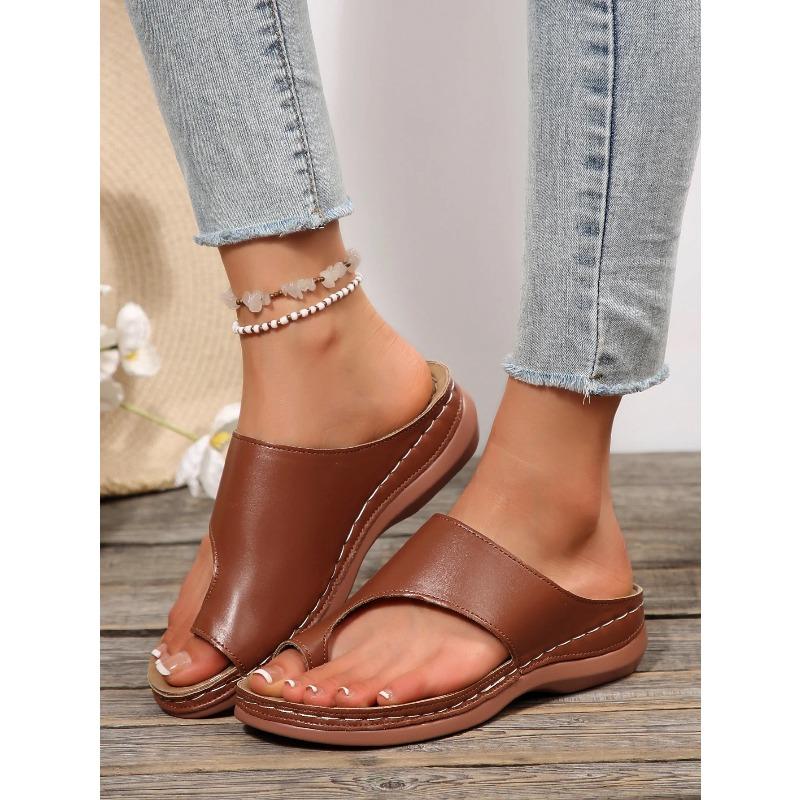 Summer 2026 women s flip flops, women s wedge sandals, fashionable and casual versatile women s slippers 43 коричневий
Summer 2026 women s flip flops, women s wedge sandals, fashionable and casual versatile women s slippers 43 коричневий