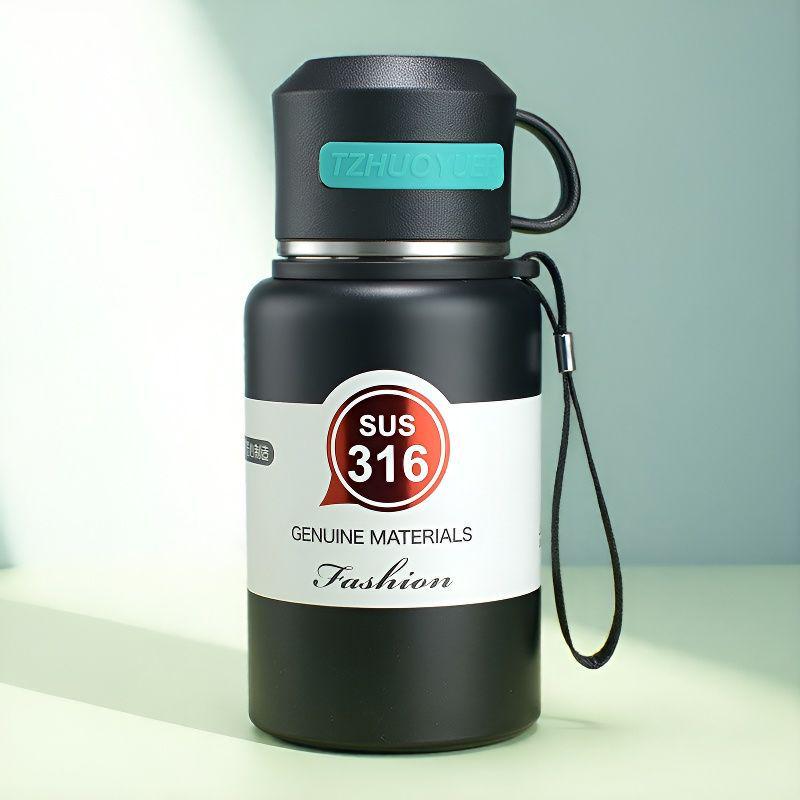 316 Stainless Steel Short & Stout Double-Walled Vacuum Thermos for Travel & Outdoor Slim and Long 400ML
316 Stainless Steel Short & Stout Double-Walled Vacuum Thermos for Travel & Outdoor Slim and Long 400ML