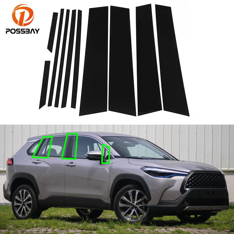 Автомобильные черные стойки, отделка двери, окна, крышка колонки ABC для Toyota Corolla Cross 2022 2023, аксессуары для экстерьера
Автомобильные черные стойки, отделка двери, окна, крышка колонки ABC для Toyota Corolla Cross 2022 2023, аксессуары для экстерьера