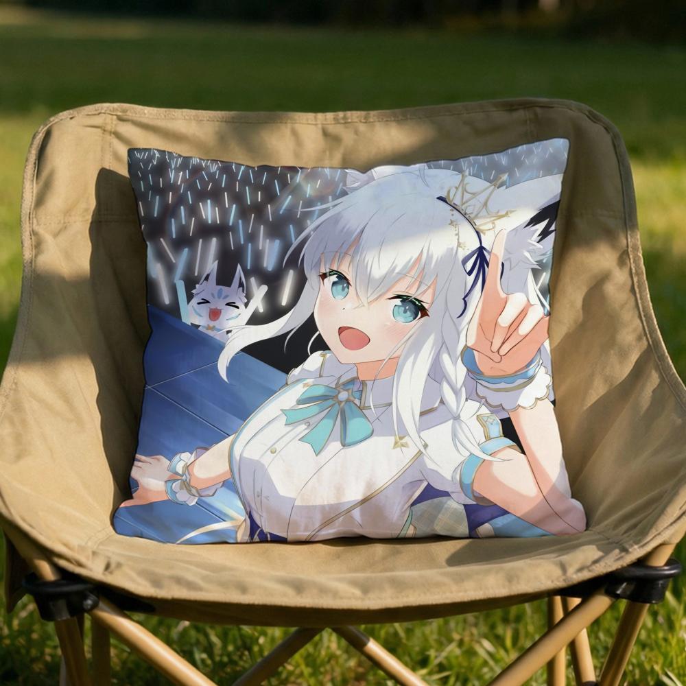 Cute SShirakami FFubuki Cushion Cover Soft Reversible Durable Pillow Cover MultiScene Use for Home Car Daily Comfort 30x30cm
Cute SShirakami FFubuki Cushion Cover Soft Reversible Durable Pillow Cover MultiScene Use for Home Car Daily Comfort 30x30cm