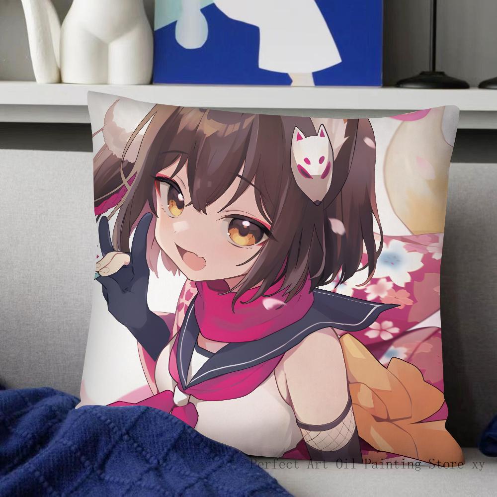 Kuda Izuna Blue Archive Game Pillow Case Fashion Square Pillowcase Bedroom Sofa Room Ins Decoration Leisure Cushion Cover 40x40 16x16Inch
Kuda Izuna Blue Archive Game Pillow Case Fashion Square Pillowcase Bedroom Sofa Room Ins Decoration Leisure Cushion Cover 40x40 16x16Inch