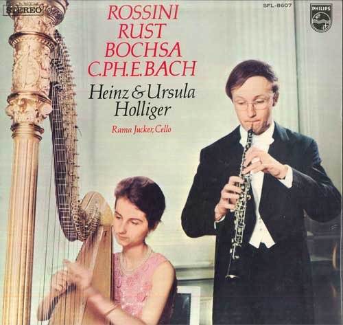 LP Record HEINZ HOLLIGER, URSULA HOLLIGER - Music For Oboe And Harp: Rossini / SFL8607 PHILIPS - Japan Classical Used
LP Record HEINZ HOLLIGER, URSULA HOLLIGER - Music For Oboe And Harp: Rossini / SFL8607 PHILIPS - Japan Classical Used