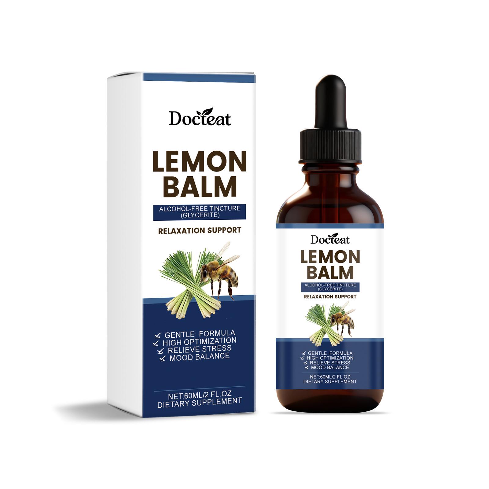 DOCTEAT Lemon Balm Herbal Drops - Gentle Daily Dietary Supplement
DOCTEAT Lemon Balm Herbal Drops - Gentle Daily Dietary Supplement