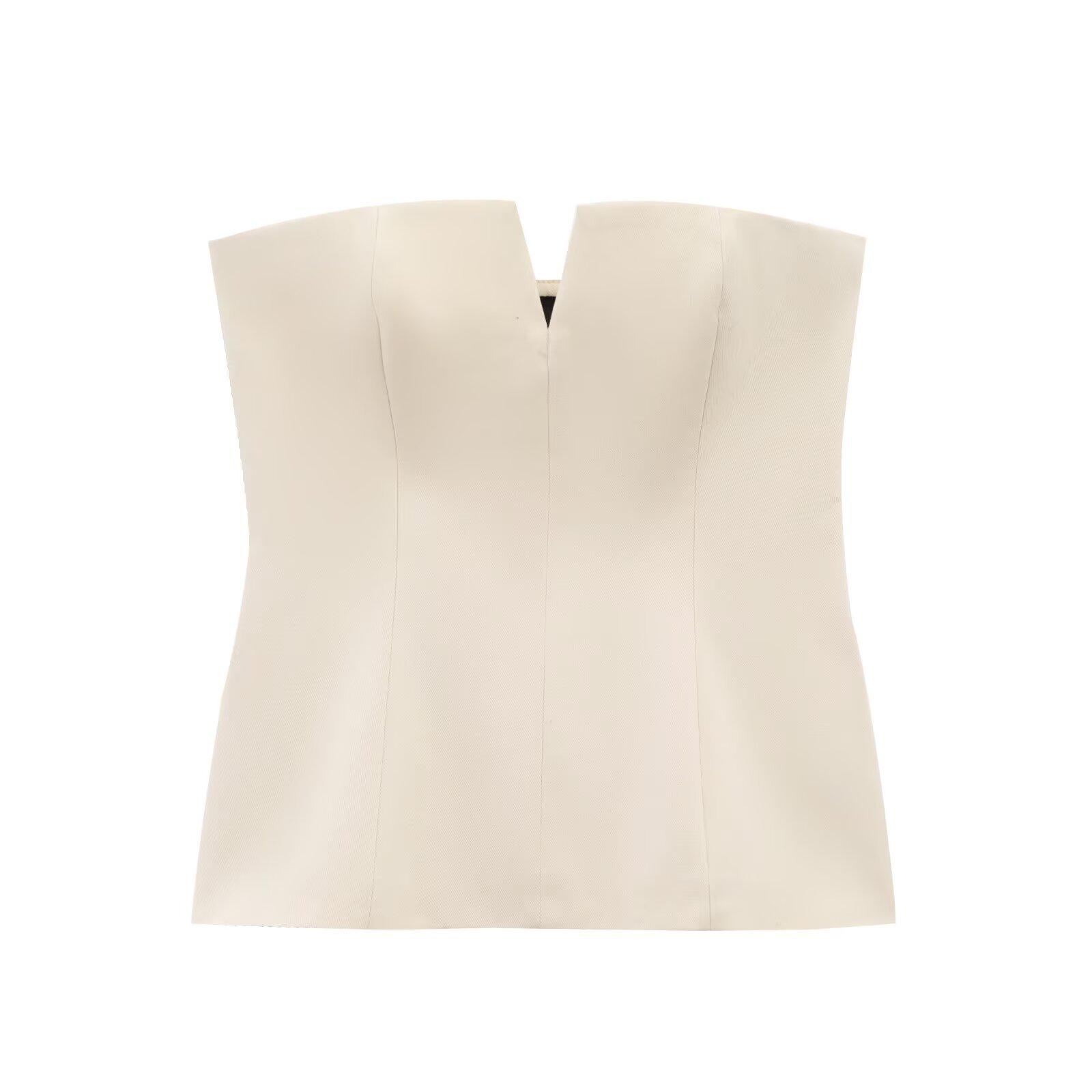 Европейская и американская женская мода 2025 года: Универсальный однотонный топ без рукавов и бретелей M
Европейская и американская женская мода 2025 года: Универсальный однотонный топ без рукавов и бретелей M