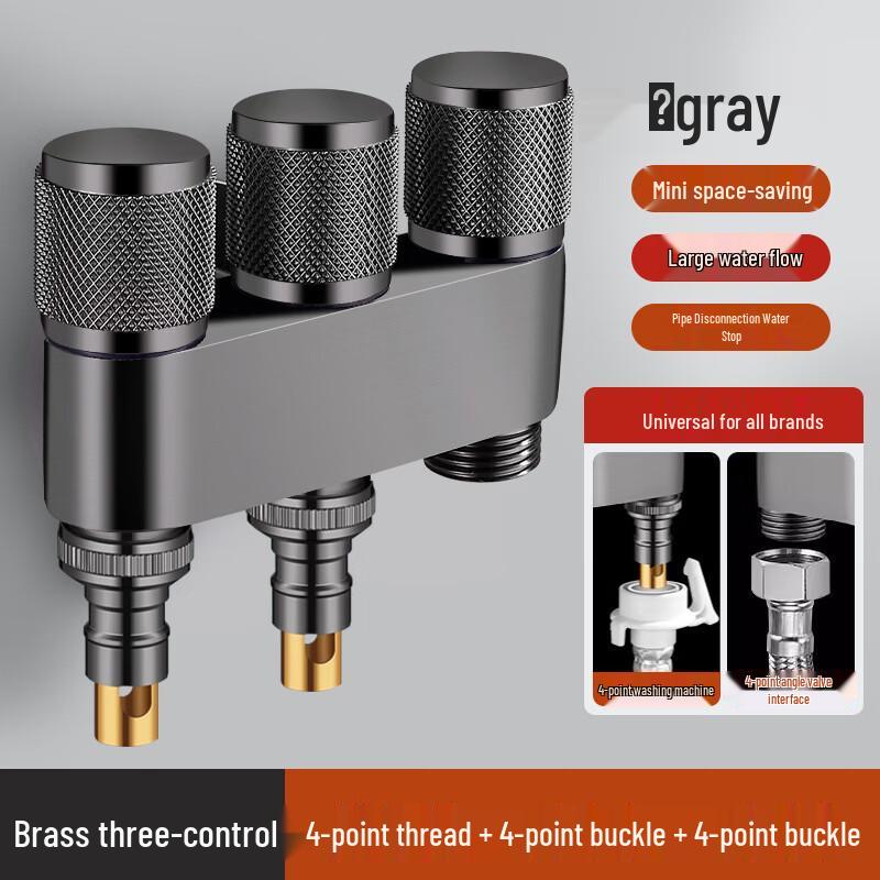 Yuzhuxun Brass Washing Machine Faucet Shut-off Valve
Yuzhuxun Brass Washing Machine Faucet Shut-off Valve