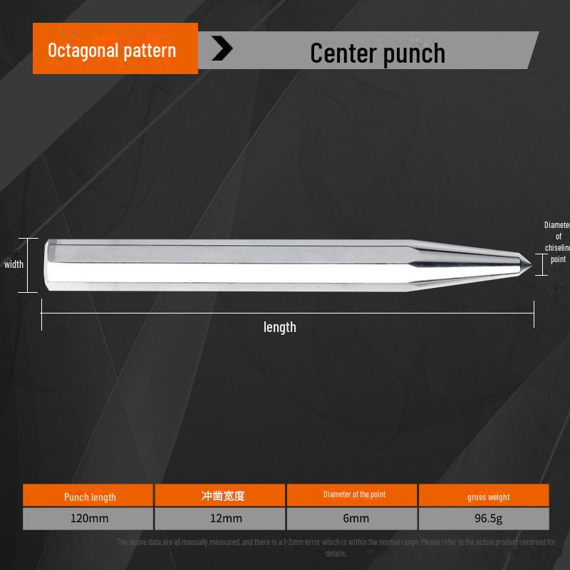 Кернер высокой твердости для точного позиционирования и сверления
Кернер высокой твердости для точного позиционирования и сверления