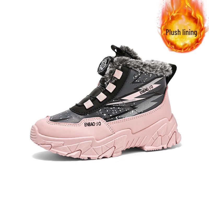 Men s and Kids Leather Velvet-Lined Winter Snow Boots with Rotating Buckle 35 рожевий
Men s and Kids Leather Velvet-Lined Winter Snow Boots with Rotating Buckle 35 рожевий