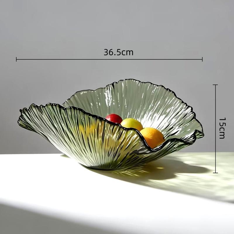 Glass Tray Ruffled Edge Pattern Fruit Plate Desktop Storage Candy Bowl Jewelry Dish Trays Decorative Home Decoration
Glass Tray Ruffled Edge Pattern Fruit Plate Desktop Storage Candy Bowl Jewelry Dish Trays Decorative Home Decoration