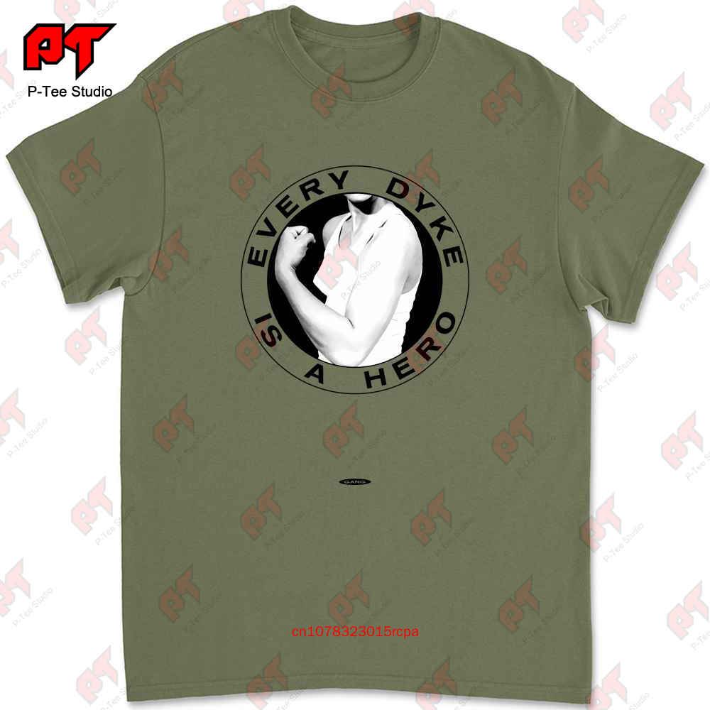 Vtg 80S Every Dyke Is A Hero T Shirt By Gang Gay Lesbian Pride Aids Lgbtq SYKV 4XL
Vtg 80S Every Dyke Is A Hero T Shirt By Gang Gay Lesbian Pride Aids Lgbtq SYKV 4XL