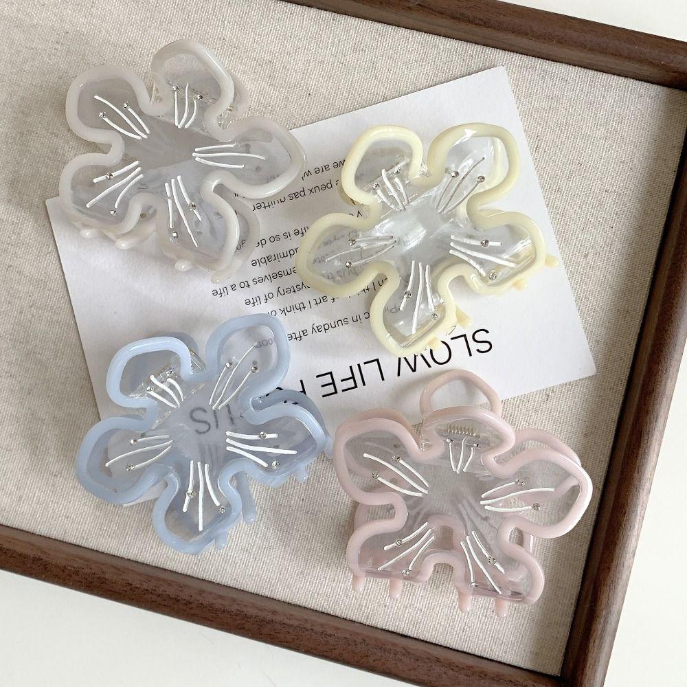 Cherry Blossom Acetic Acid Flower Shark Clip Sakura Transparent Hair Clip Streetwear рожевий
Cherry Blossom Acetic Acid Flower Shark Clip Sakura Transparent Hair Clip Streetwear рожевий