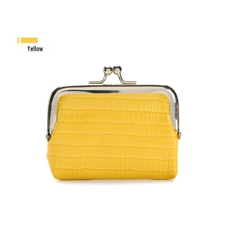 2024 Мини-кошелек для помады и монетница с тиснением под крокодила для женщин жёлтый
2024 Мини-кошелек для помады и монетница с тиснением под крокодила для женщин жёлтый