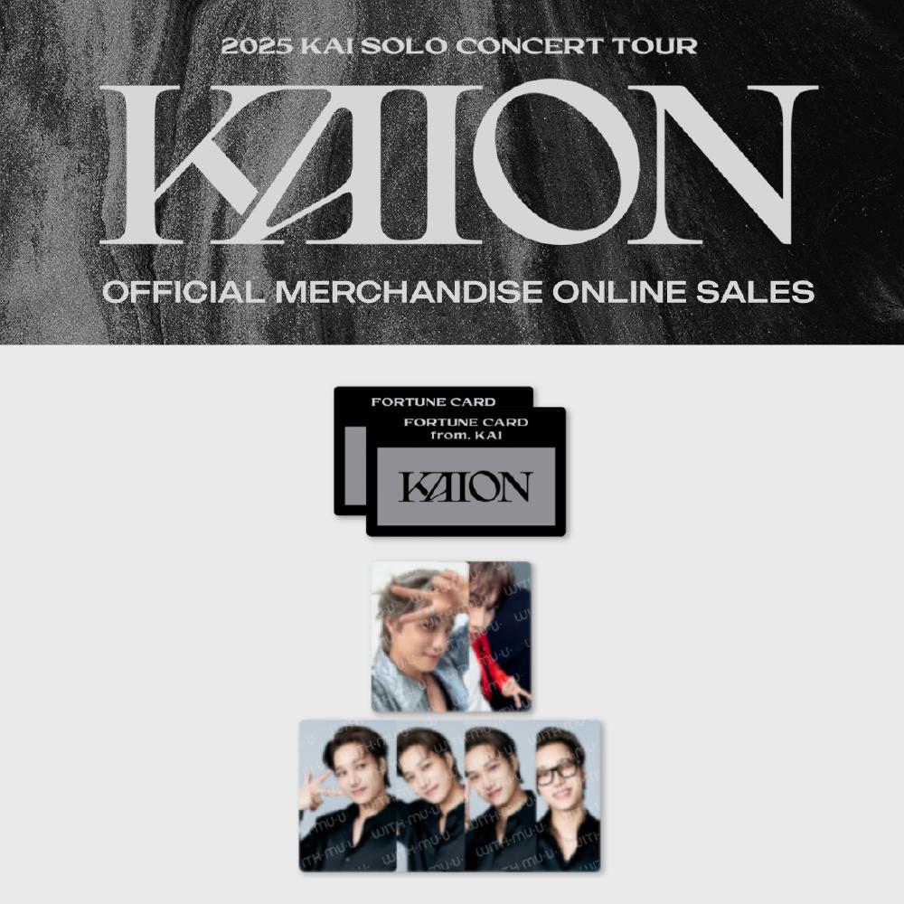 Предварительный заказ 2025 KAI Solo Concert Tour KAION Fortune Scratch Set Random 1 pack
Предварительный заказ 2025 KAI Solo Concert Tour KAION Fortune Scratch Set Random 1 pack