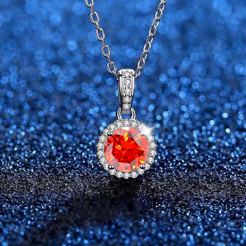925 Sterling Silver Necklace Pendant 100% Real Moissanite for Women Fashion Clavicle Chain Necklaces Wedding Party Jewelry Gift 1.0ct with box
925 Sterling Silver Necklace Pendant 100% Real Moissanite for Women Fashion Clavicle Chain Necklaces Wedding Party Jewelry Gift 1.0ct with box