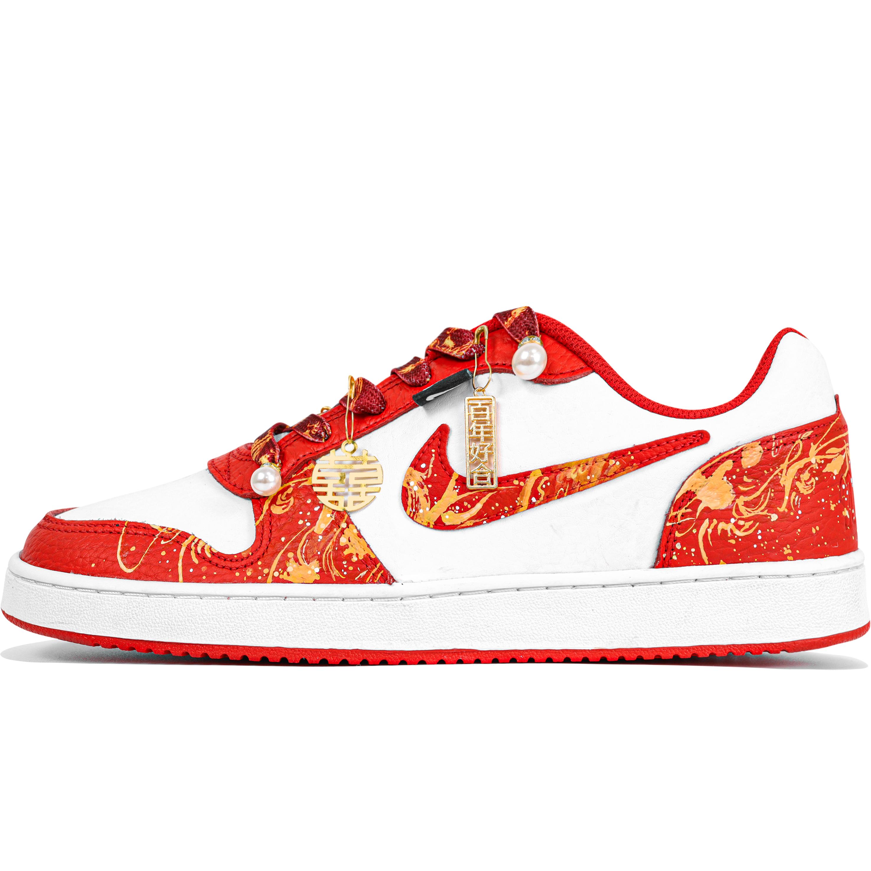 Nike EBERNON Slip Resistant Low top Skateboard Shoes Men s White Red AQ1774-101(Team204-) 41
Nike EBERNON Slip Resistant Low top Skateboard Shoes Men s White Red AQ1774-101(Team204-) 41