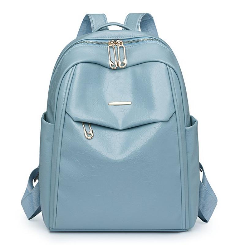 New retro backpack large capacity solid color simple travel backpack casual versatile commuter women s bag one size fits all синій
New retro backpack large capacity solid color simple travel backpack casual versatile commuter women s bag one size fits all синій