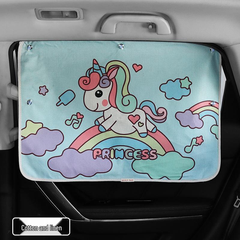 Universal Cartoon Car Sun Shades for Side Windows - Children s Heat Insulation Curtains with Suction Cups
Universal Cartoon Car Sun Shades for Side Windows - Children s Heat Insulation Curtains with Suction Cups