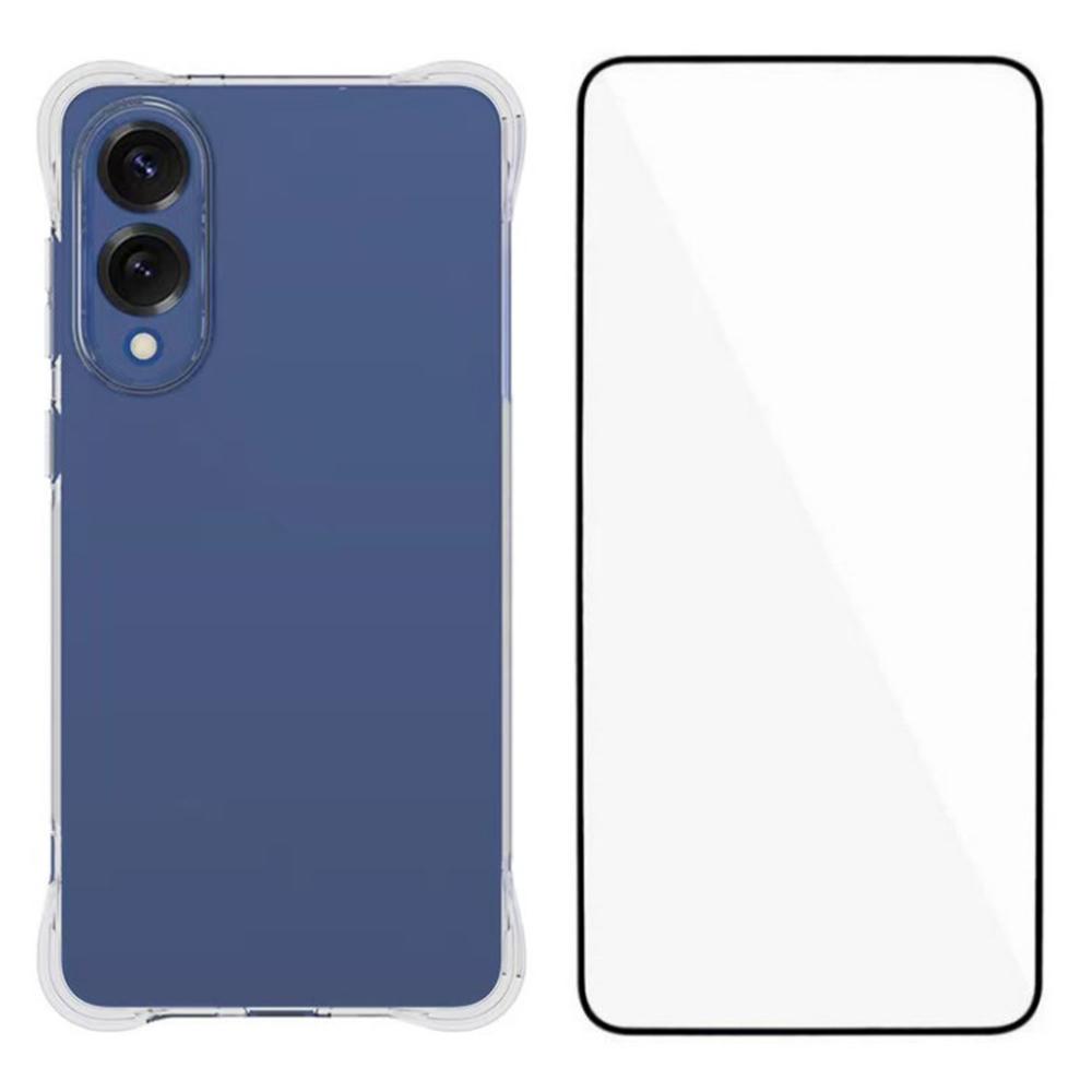 Серія WANLONFENG WL для Samsung Galaxy S25 Edge Чохол 2.0мм ТПУ Чохол для телефону із захисною плівкою із загартованого скла Type A
Серія WANLONFENG WL для Samsung Galaxy S25 Edge Чохол 2.0мм ТПУ Чохол для телефону із захисною плівкою із загартованого скла Type A
