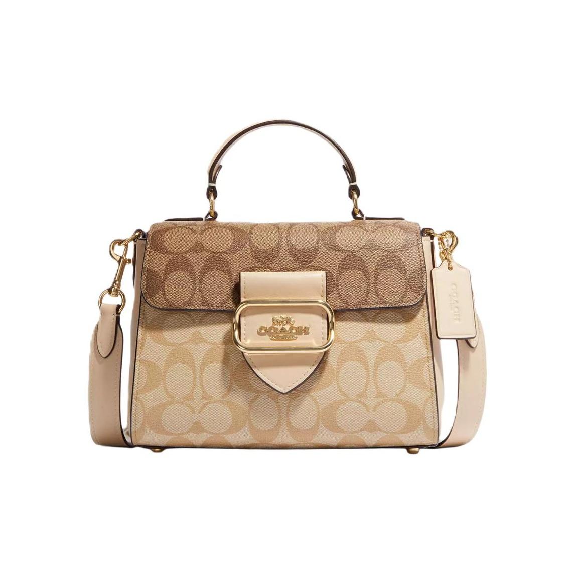 Coach Morgan 21 Classic Monogram Buckle Closure Leather PVC Handbag Women Handbag Light-Khaki CH314-IMOT4 Basic Set (Bag+Dust Bag)
Coach Morgan 21 Classic Monogram Buckle Closure Leather PVC Handbag Women Handbag Light-Khaki CH314-IMOT4 Basic Set (Bag+Dust Bag)