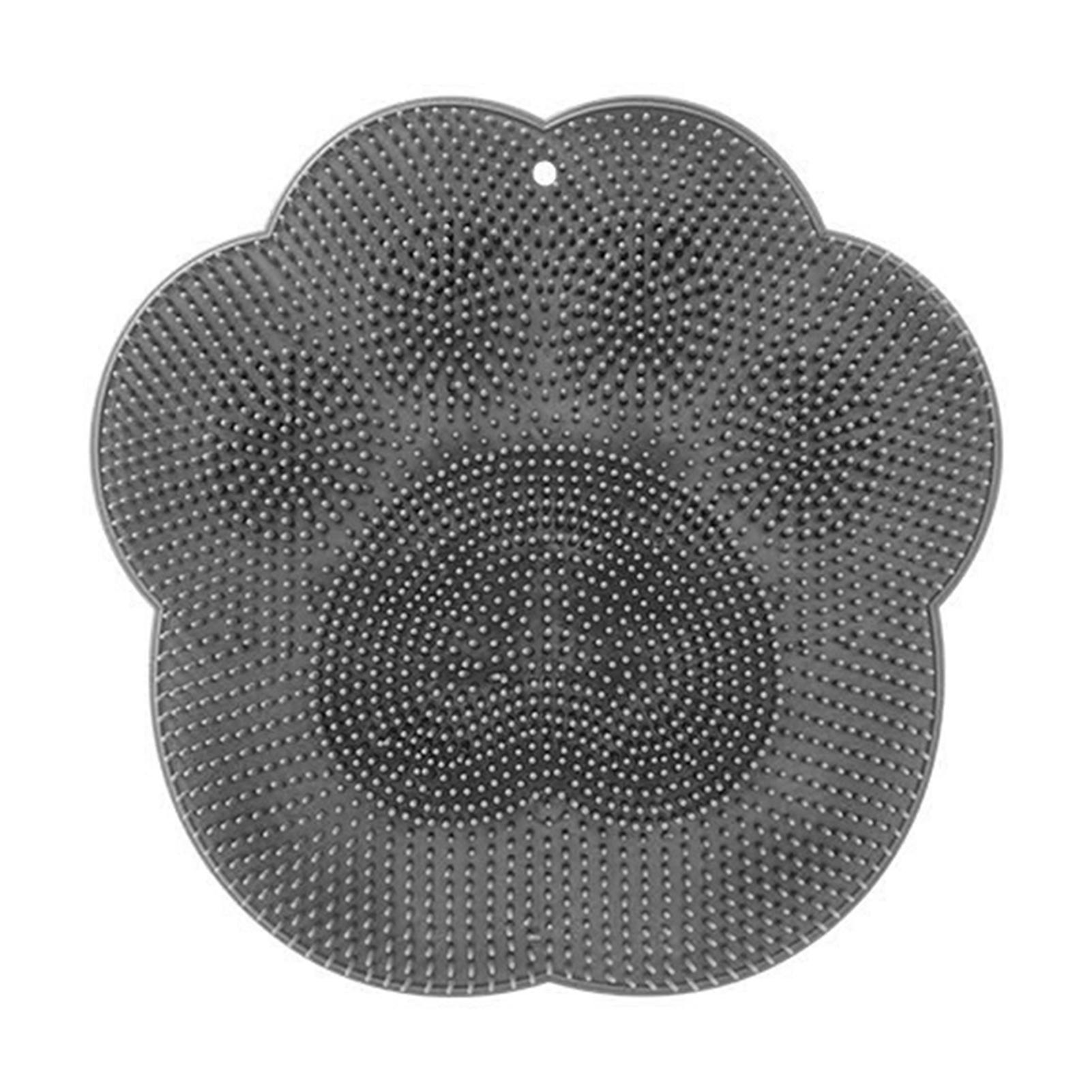 Щетка для мытья ног, массажная накладка на спину с присоской, инструмент для ванной комнаты, коврик для массажа ног, коврик для душа, отшелушивающая накладка для ванны, губка для ванны серый
Щетка для мытья ног, массажная накладка на спину с присоской, инструмент для ванной комнаты, коврик для массажа ног, коврик для душа, отшелушивающая накладка для ванны, губка для ванны серый