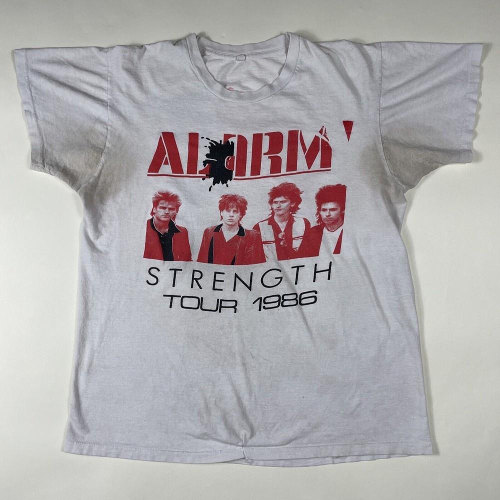 The Alarm Strength 1986 TourShort Sleeve Cotton White All Size Unisex T-Shirt XXL
The Alarm Strength 1986 TourShort Sleeve Cotton White All Size Unisex T-Shirt XXL