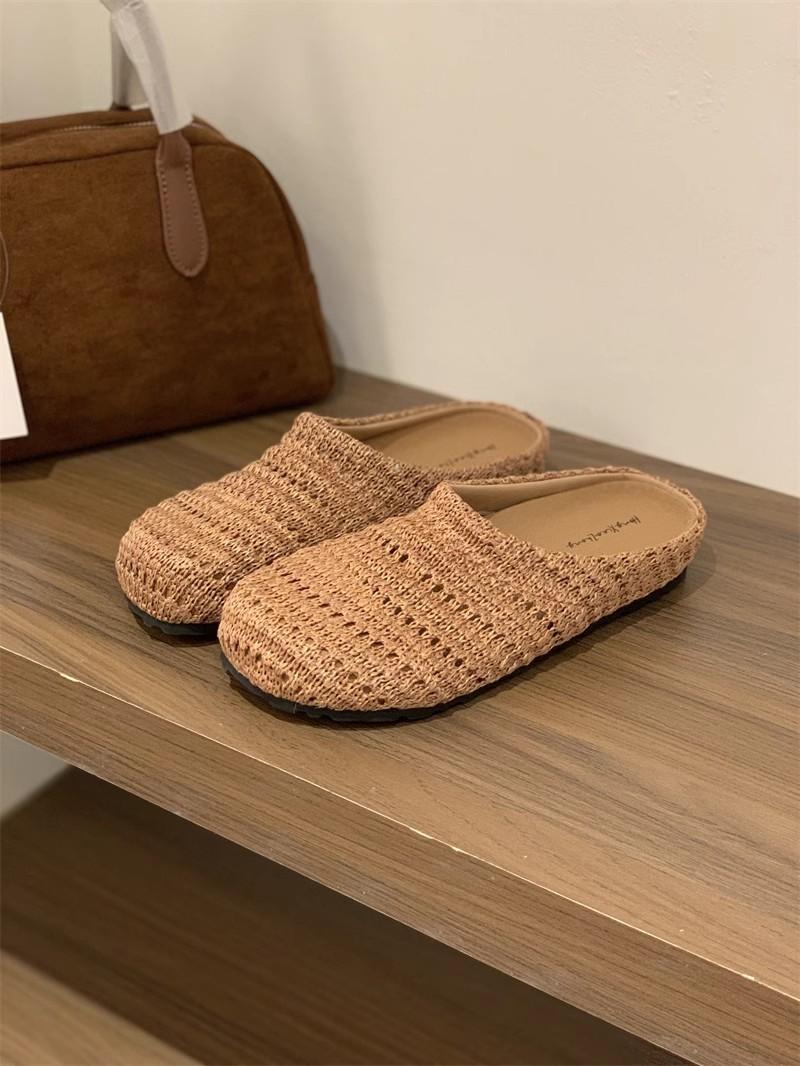 Weaving niche retro one-pedal half-slippers women s spring 2025 new fashion versatile comfortable lazy sandals 40 коричневый
Weaving niche retro one-pedal half-slippers women s spring 2025 new fashion versatile comfortable lazy sandals 40 коричневый