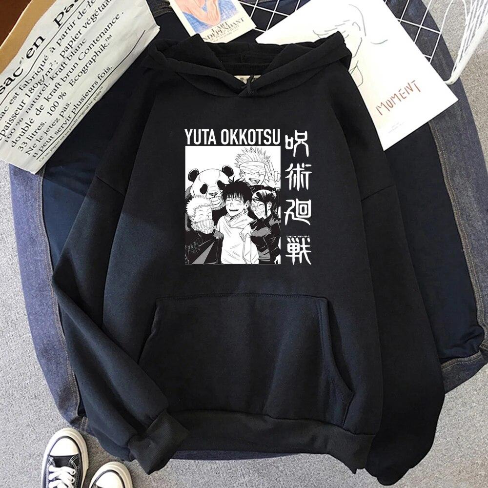 Японское аниме дзюдзюцу кайсен, мужские и женские толстовки, Маннен Юта Оккоцу, толстовка с принтом, унисекс, толстовки с героями мультфильмов, Harajuku, распространенная уличная одежда
Японское аниме дзюдзюцу кайсен, мужские и женские толстовки, Маннен Юта Оккоцу, толстовка с принтом, унисекс, толстовки с героями мультфильмов, Harajuku, распространенная уличная одежда