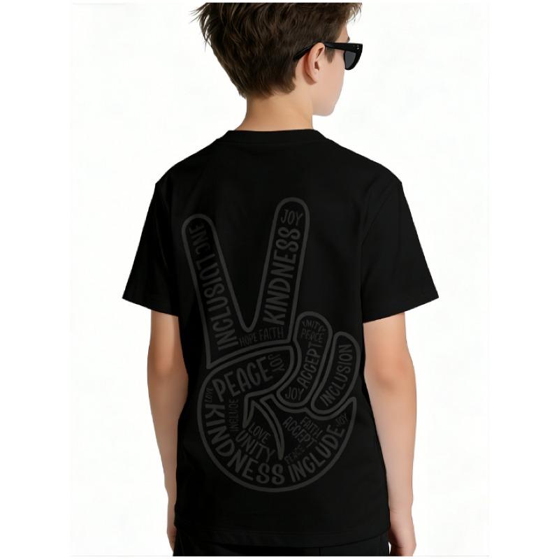 European sizes Harmony Day Boys Casual Short-Sleeve T-Shirt, Fun Cartoon Design, Gift for Children Fun Outfits, Clothing Boys T-Shirts 98cm чёрный
European sizes Harmony Day Boys Casual Short-Sleeve T-Shirt, Fun Cartoon Design, Gift for Children Fun Outfits, Clothing Boys T-Shirts 98cm чёрный