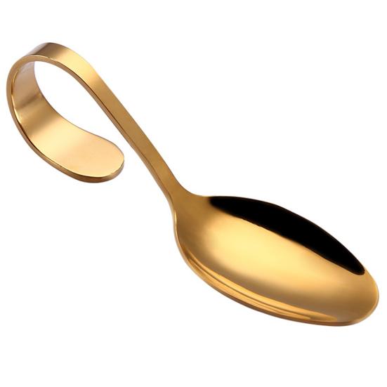 Изогнутая ручка из нержавеющей стали, кухонная ложка для шведского стола, столовые приборы для десерта и супа золотистый
Изогнутая ручка из нержавеющей стали, кухонная ложка для шведского стола, столовые приборы для десерта и супа золотистый