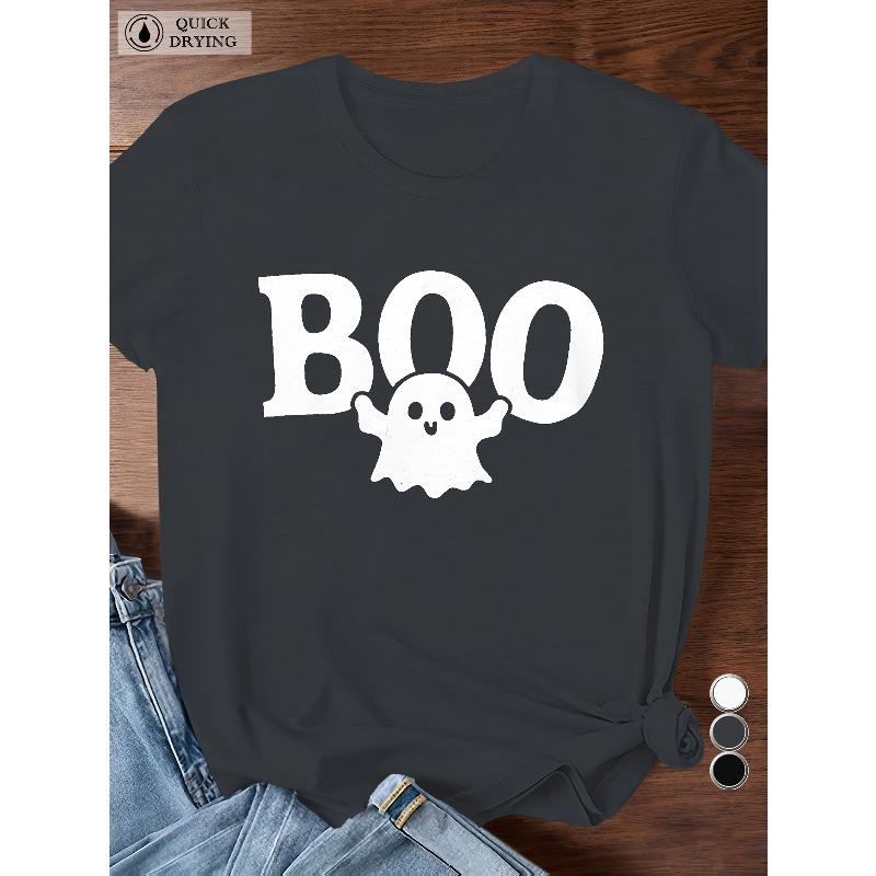 Ghost BOO Women s Plus Size Sports Short Sleeve T-Shirt S темно-серого
Ghost BOO Women s Plus Size Sports Short Sleeve T-Shirt S темно-серого