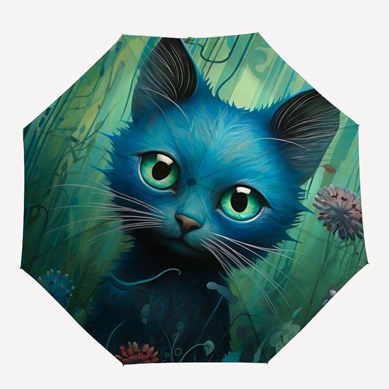 1pc Whiskers Whimsy Cat Automatic Open/Close Umbrella with Folding feature Compact Travel Umbrella, Lightweight design, for Commuting, Business041
1pc Whiskers Whimsy Cat Automatic Open/Close Umbrella with Folding feature Compact Travel Umbrella, Lightweight design, for Commuting, Business041