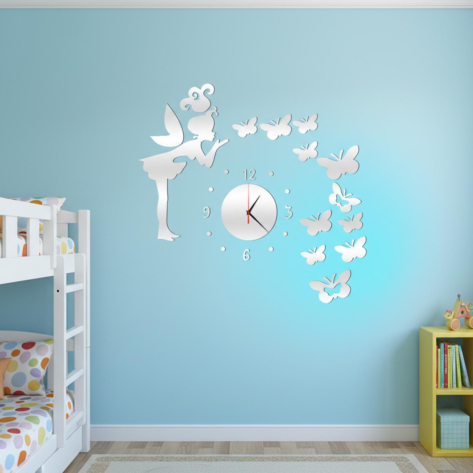 3D Mirror Wall Clock Lightweight Waterproof for Home Office Decoration
3D Mirror Wall Clock Lightweight Waterproof for Home Office Decoration