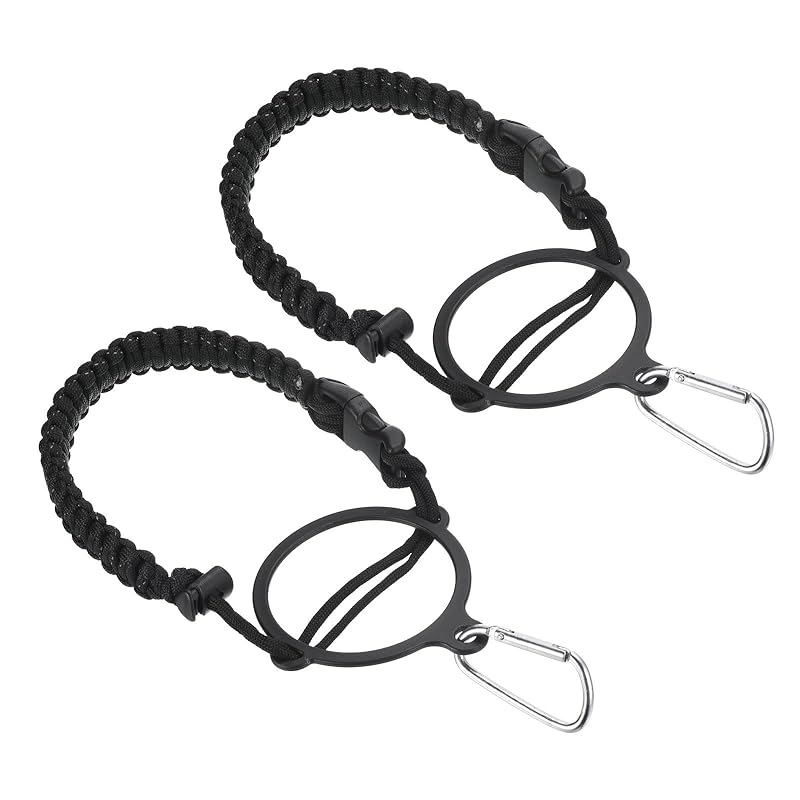 PATIKIL paracord handle set of 2 bottle handle strap carrier 12oz to 64oz For wide mouth bottles black
PATIKIL paracord handle set of 2 bottle handle strap carrier 12oz to 64oz For wide mouth bottles black