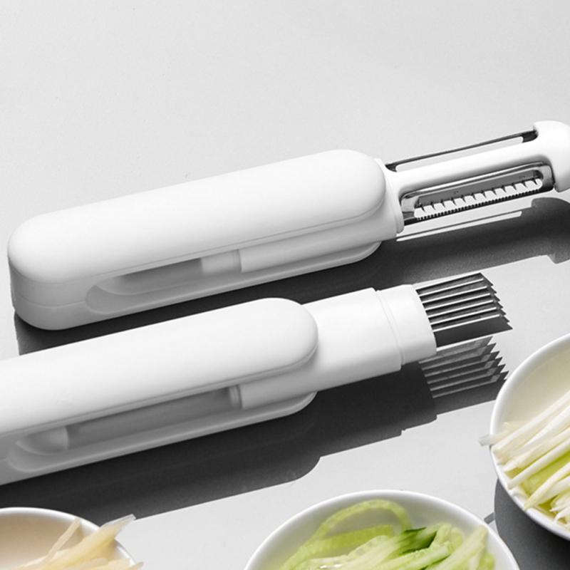 Нож для чистки овощей 3 в 1, вращающийся нож для чистки овощей из нержавеющей стали, многофункциональный бытовой нож для овощей и
Нож для чистки овощей 3 в 1, вращающийся нож для чистки овощей из нержавеющей стали, многофункциональный бытовой нож для овощей и