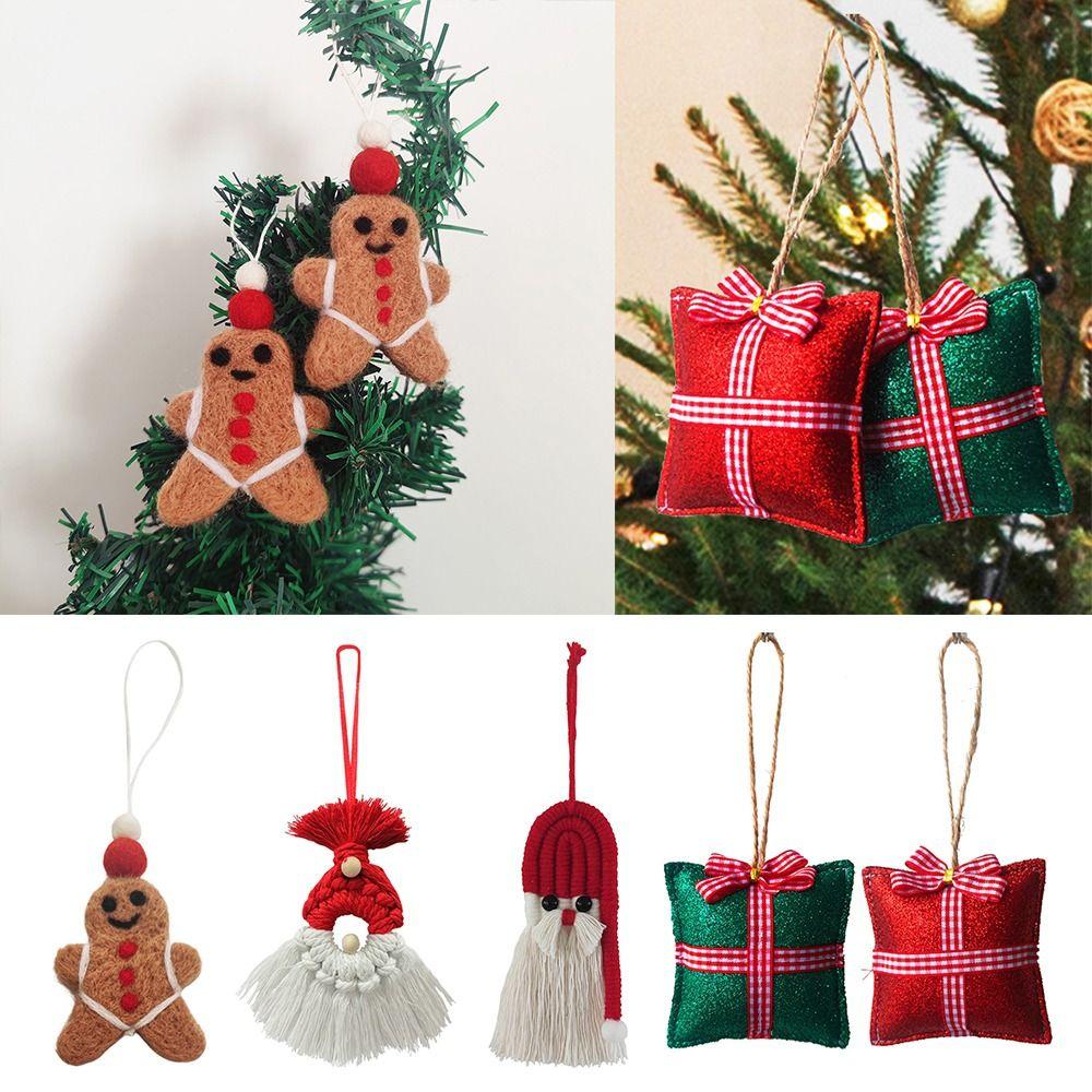 Red White Christmas Hanging Decoration Santa Snowman Hand-woven Doll Creative Weaving Pendants
Red White Christmas Hanging Decoration Santa Snowman Hand-woven Doll Creative Weaving Pendants