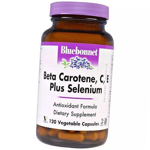Бета-Каротин, Вітаміни С та Е+ Селен, Beta Carotene, C, E Plus Selenium, Bluebonnet Nutrition 120вегкапс (36393105) 120vcaps
Бета-Каротин, Вітаміни С та Е+ Селен, Beta Carotene, C, E Plus Selenium, Bluebonnet Nutrition 120вегкапс (36393105) 120vcaps
