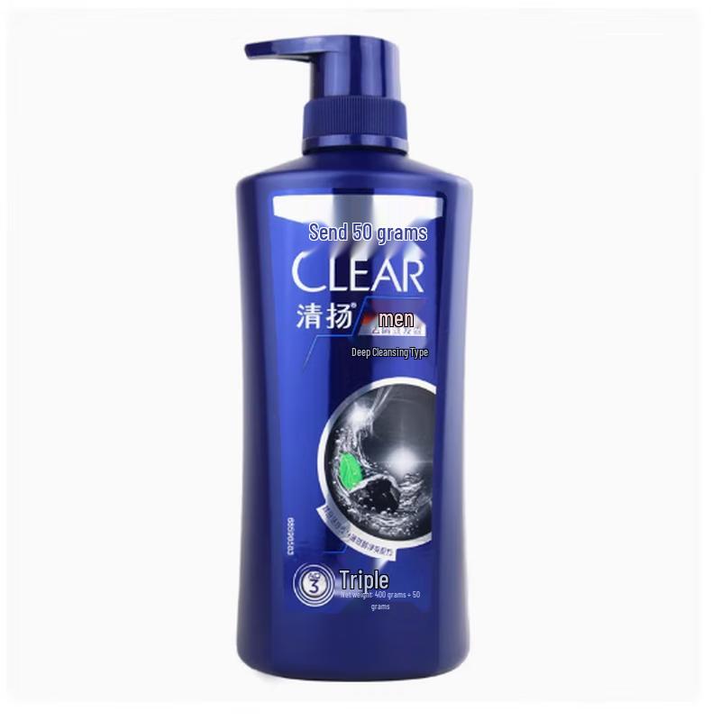 Clear Men Deep Cleanse Anti-Dandruff Shampoo
Clear Men Deep Cleanse Anti-Dandruff Shampoo