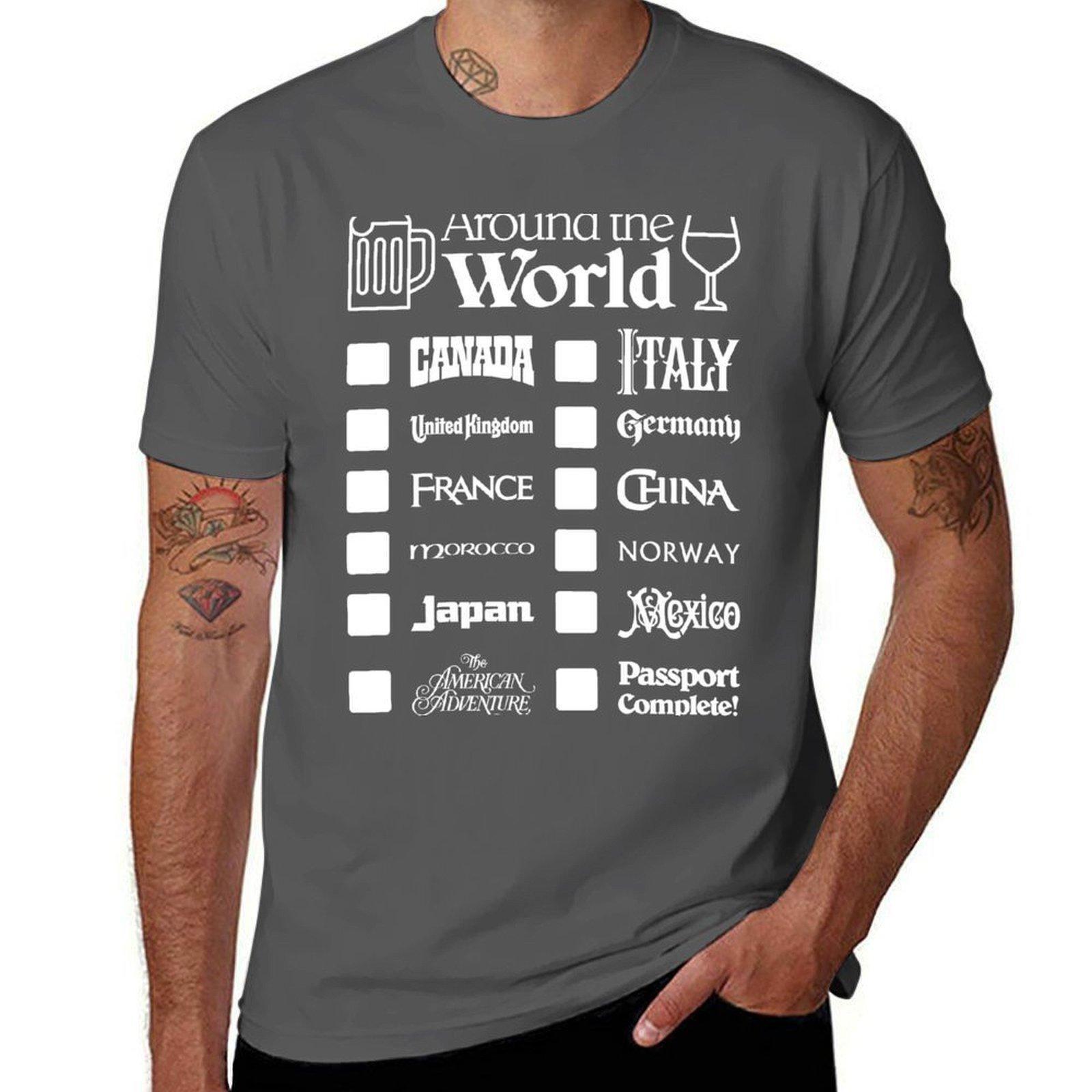Epcot Drink Around the World (White Text, Canada First) T-Shirt printed t shirts for man anime tshirt T-Shirt 4XL
Epcot Drink Around the World (White Text, Canada First) T-Shirt printed t shirts for man anime tshirt T-Shirt 4XL