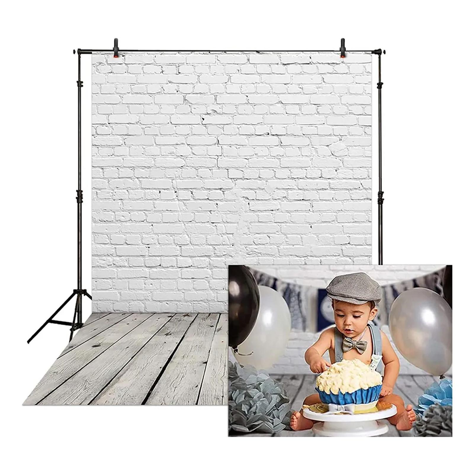White Brick Wall with Wooden Floor Photography Backdrop Vinyl Photo Background Cloth Photo Studio Photography Props
White Brick Wall with Wooden Floor Photography Backdrop Vinyl Photo Background Cloth Photo Studio Photography Props