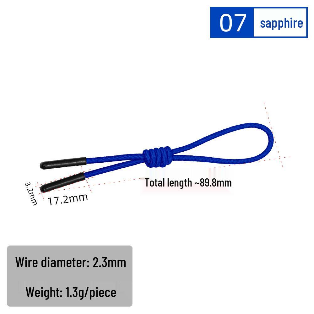 Elastic Cord Zipper Pull for Luggage, Backpacks, and Waist Packs
Elastic Cord Zipper Pull for Luggage, Backpacks, and Waist Packs