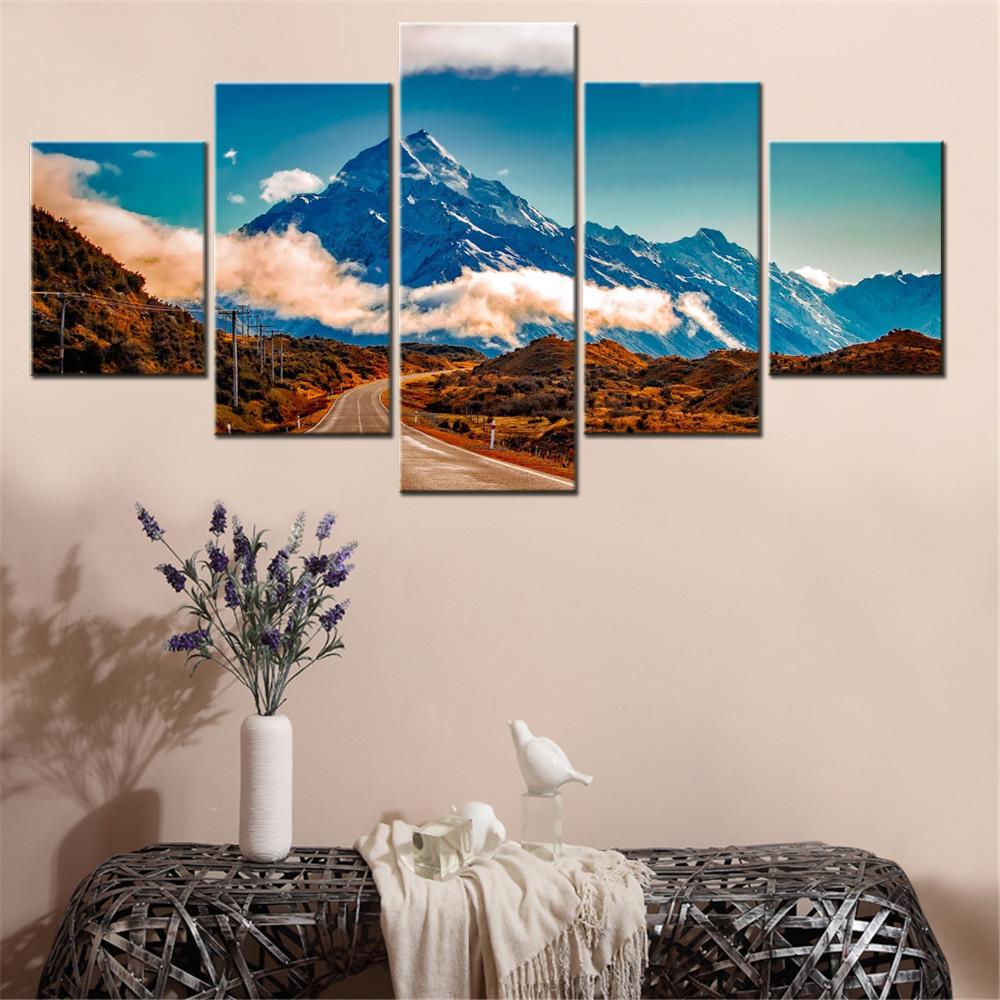 5 Pieces Nature Canvas Wall Arts New Zealand Road Moutain Lanscape Home Decor Picuture Print Poster For Living Room Mural 20X35 20X45 20X55CM
5 Pieces Nature Canvas Wall Arts New Zealand Road Moutain Lanscape Home Decor Picuture Print Poster For Living Room Mural 20X35 20X45 20X55CM