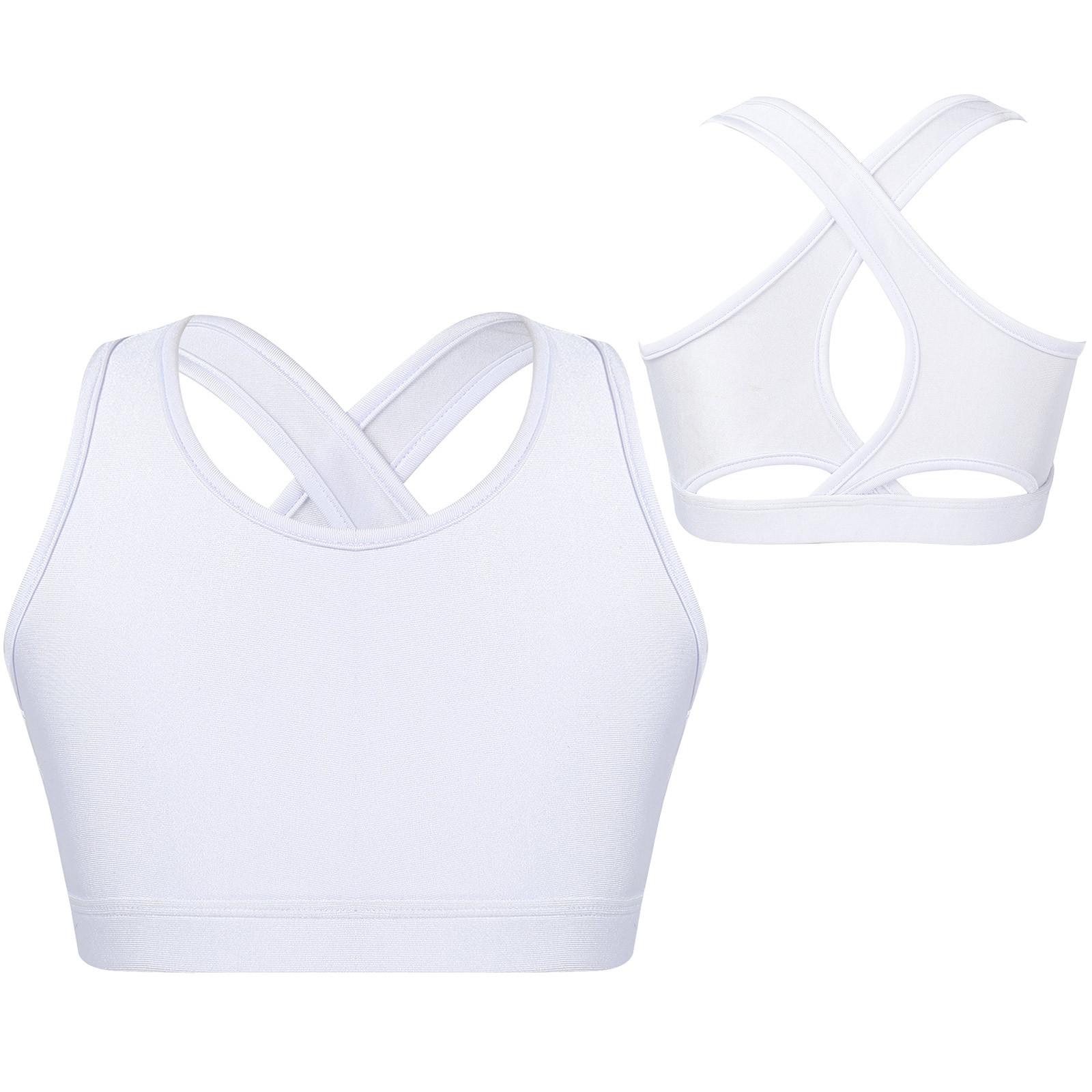 Діти Дівчата Cirss Cross Back Crop Vest Топ для гімнастики, танців, йоги, біговий костюм 13-14 Years білий
Діти Дівчата Cirss Cross Back Crop Vest Топ для гімнастики, танців, йоги, біговий костюм 13-14 Years білий