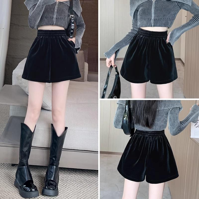 Women s Black Velvet High-Waisted A-Line Shorts - Slimming Wide-Leg Design for Fall/Winter 2025 3XL кофейный
Women s Black Velvet High-Waisted A-Line Shorts - Slimming Wide-Leg Design for Fall/Winter 2025 3XL кофейный