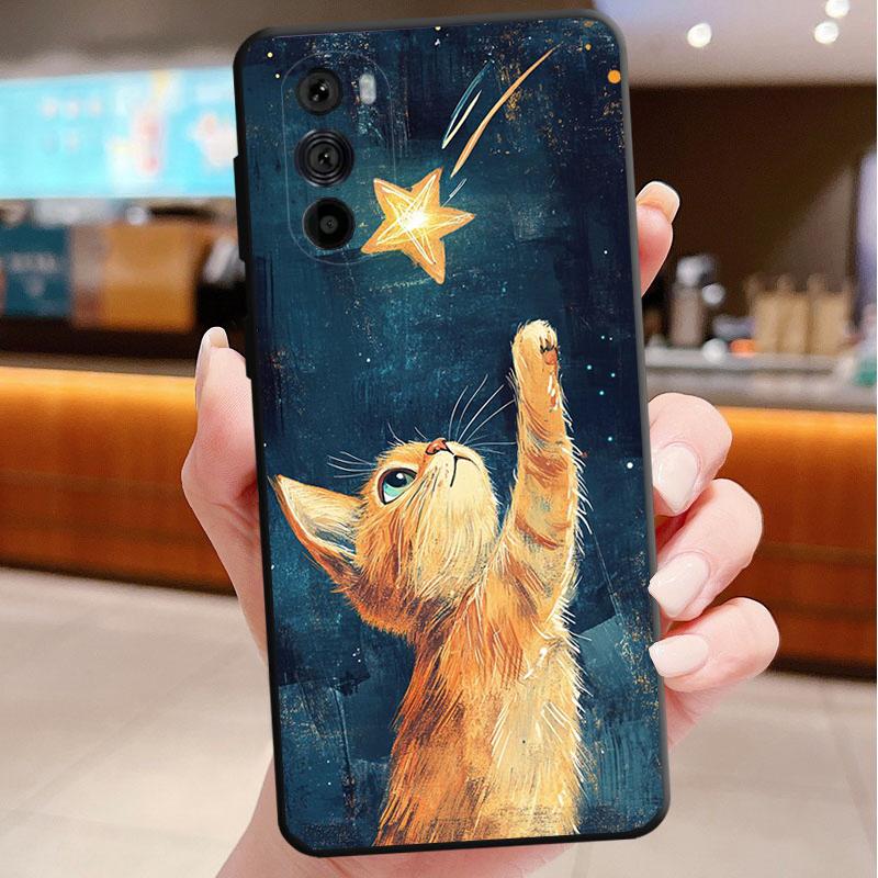 Lovely Cat Funda Phone Case For Motorola Edge 50 40 Pro 60 50 40 30 Ultra Neo Fusion Moto G Play G Stylus G Power G Moto Edge 30 Fusion
Lovely Cat Funda Phone Case For Motorola Edge 50 40 Pro 60 50 40 30 Ultra Neo Fusion Moto G Play G Stylus G Power G Moto Edge 30 Fusion