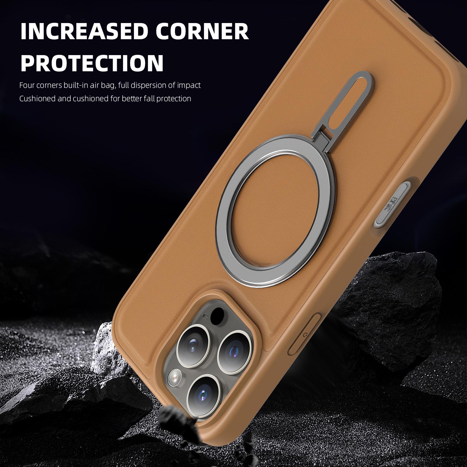 For iPhone 16 Pro Max Case Compatible with MagSafe TPU+PU Kickstand Phone Back Cover Black
For iPhone 16 Pro Max Case Compatible with MagSafe TPU+PU Kickstand Phone Back Cover Black